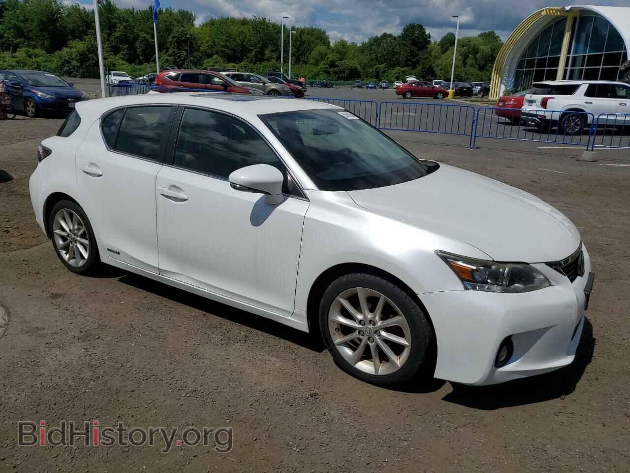 2012 LEXUS CT 200 - VIN: JTHKD5BH8C2117801 - Фото 4