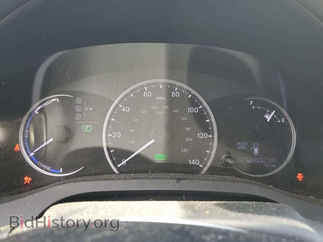2012 LEXUS CT 200 - VIN: JTHKD5BH8C2117801 - Фото 9