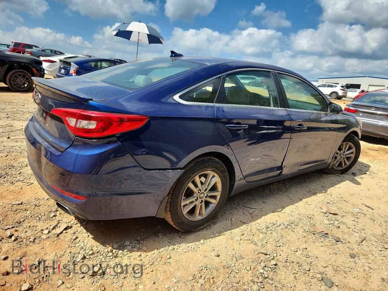2015 HYUNDAI SONATA - VIN: 5NPE24AF1FH234721 - Фото 3