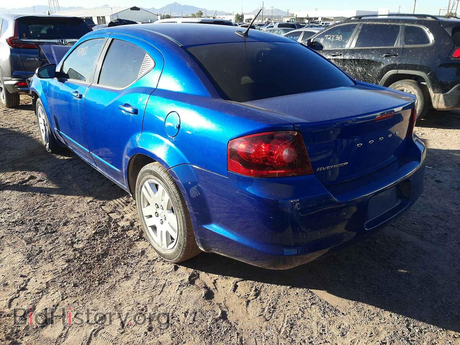 2012 DODGE AVENGER - VIN: 1C3CDZAB1CN209605 - Фото 3