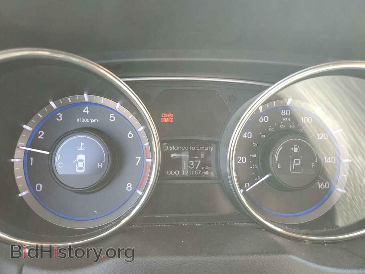 2012 HYUNDAI SONATA - VIN: 5NPEC4AC5CH367562 - Фото 9