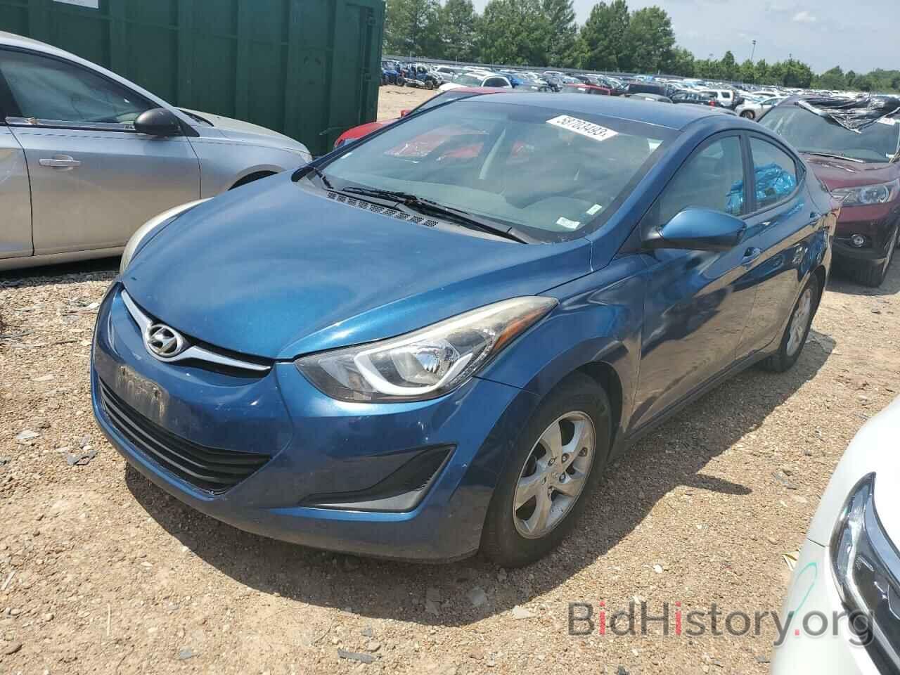 Photo KMHDH4AE1EU200733 - HYUNDAI ELANTRA 2014