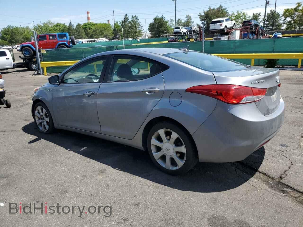 2012 HYUNDAI ELANTRA - VIN: KMHDH4AE6CU312814 - Фото 2