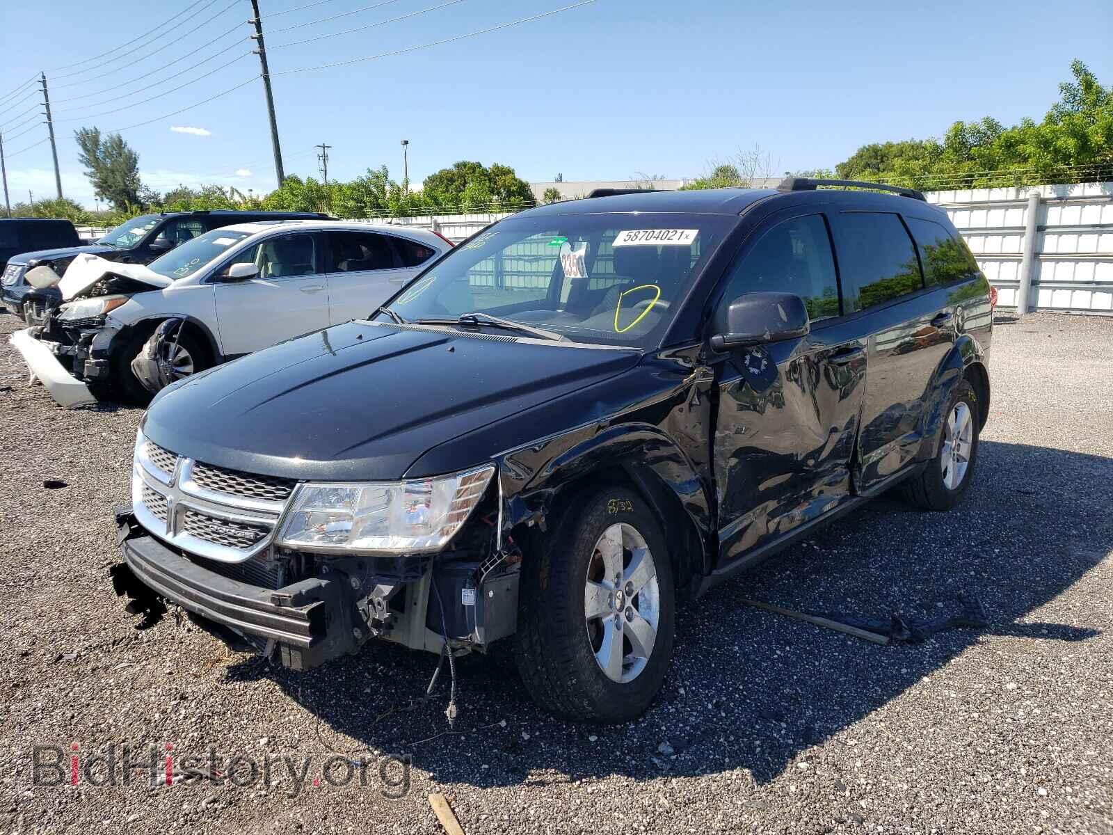2011 DODGE JOURNEY - VIN: 3D4PG1FG7BT521018 - Фото 2