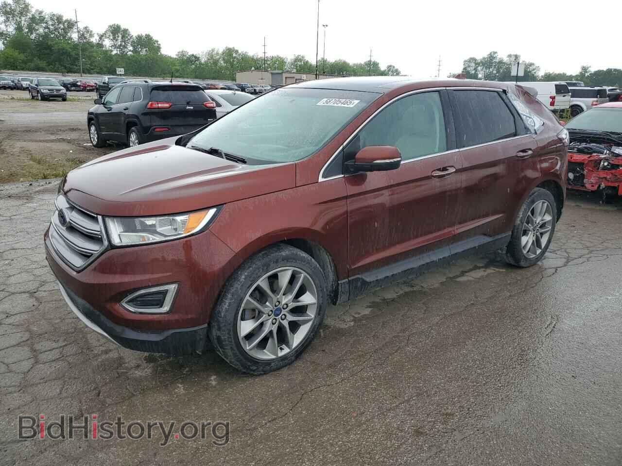 Photo 2FMTK4K81FBB65785 - FORD EDGE 2015