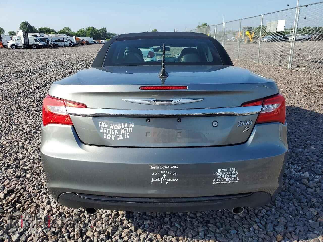 2012 CHRYSLER 200 - VIN: 1C3BCBGG3CN321914 - Фото 6