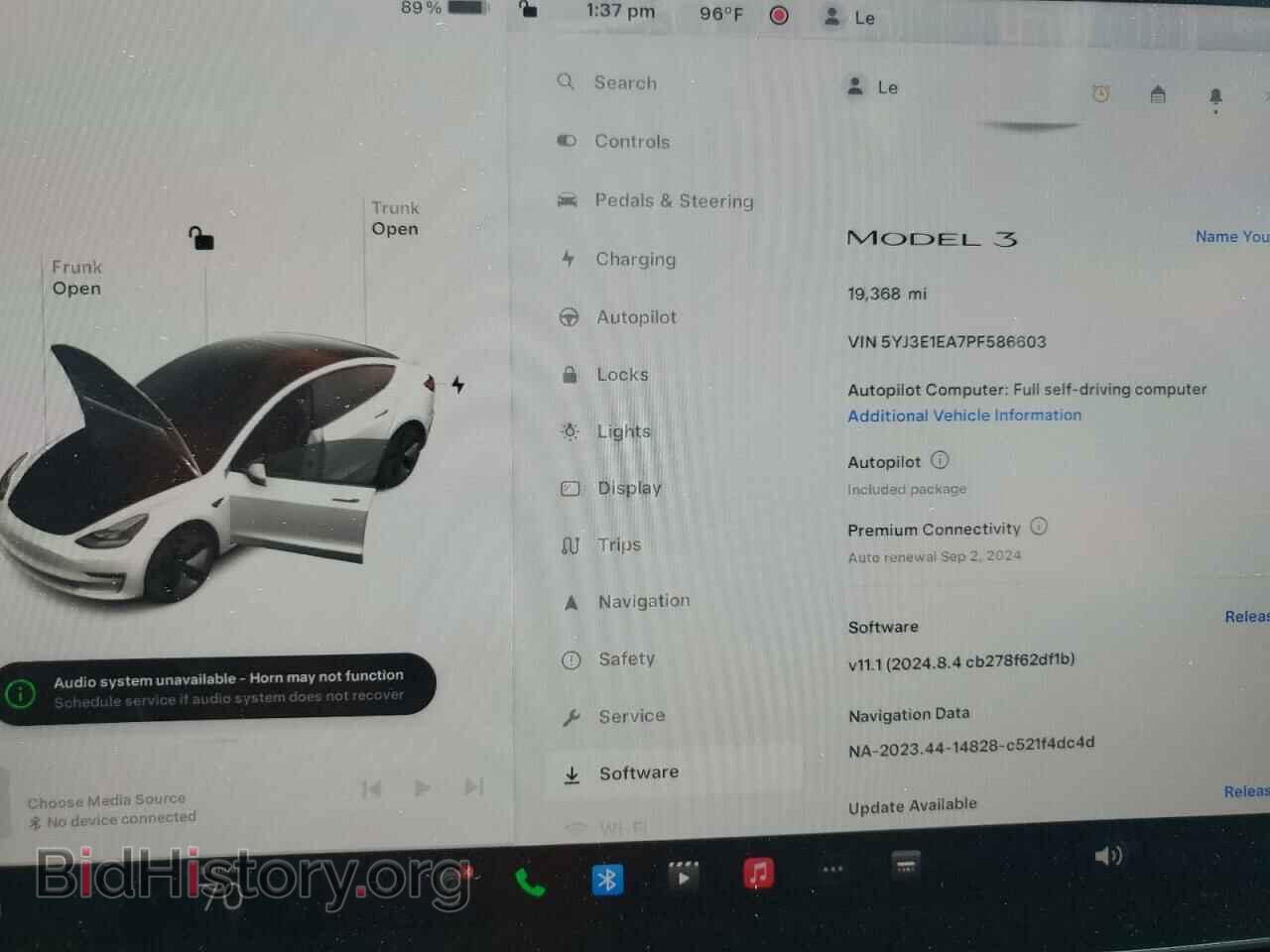 2023 TESLA MODEL 3 - VIN: 5YJ3E1EA7PF586603 - Photo 9