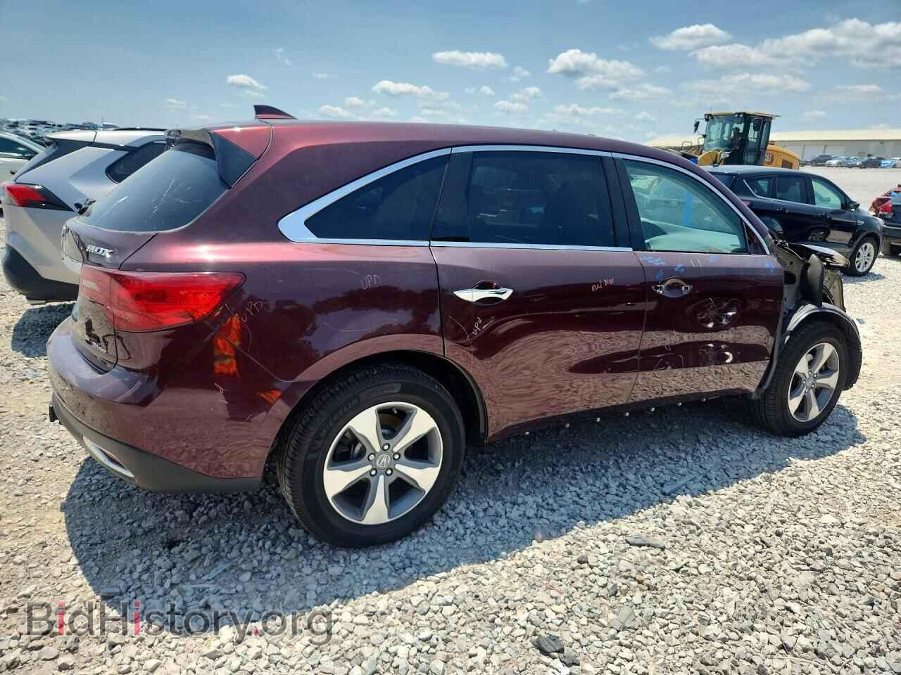 2014 ACURA MDX - VIN: 5FRYD4H23EB045252 - Фото 3