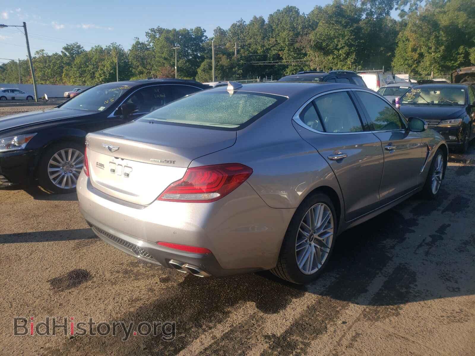2021 GENESIS G70 - VIN: KMTG34LA7MU072556 - Фото 4