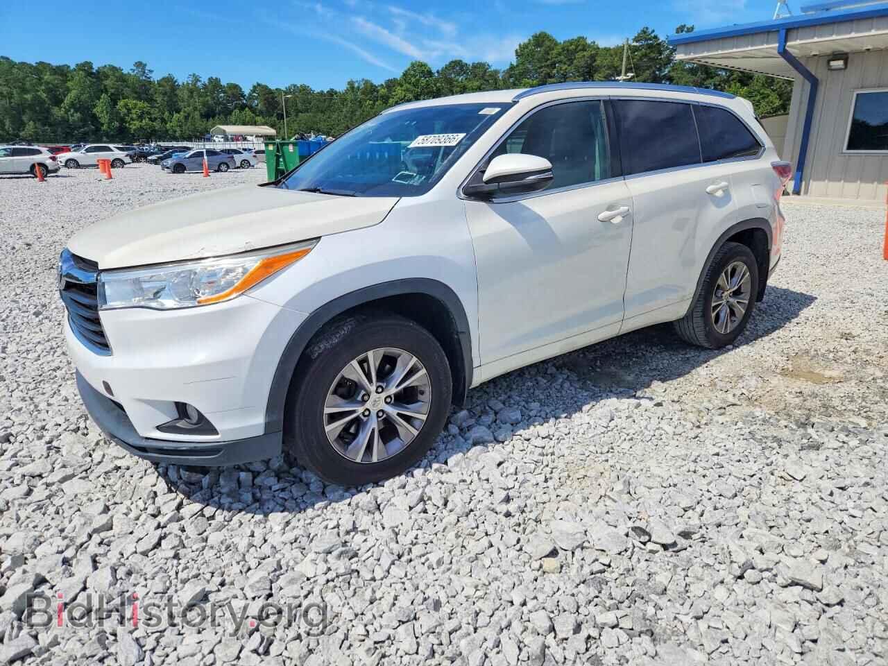 Фотография 5TDJKRFH8FS092965 - TOYOTA HIGHLANDER 2015