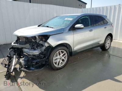 2024 Ford EDGE SEL, серебристый — VIN 2FMPK4J98RBA71435, Copart