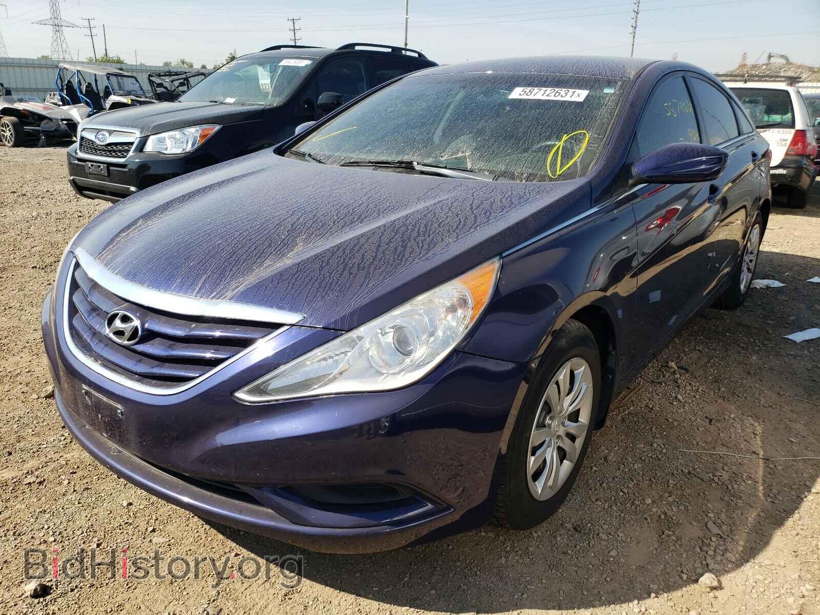 2013 HYUNDAI SONATA - VIN: 5NPEB4AC3DH558322 - Фото 2