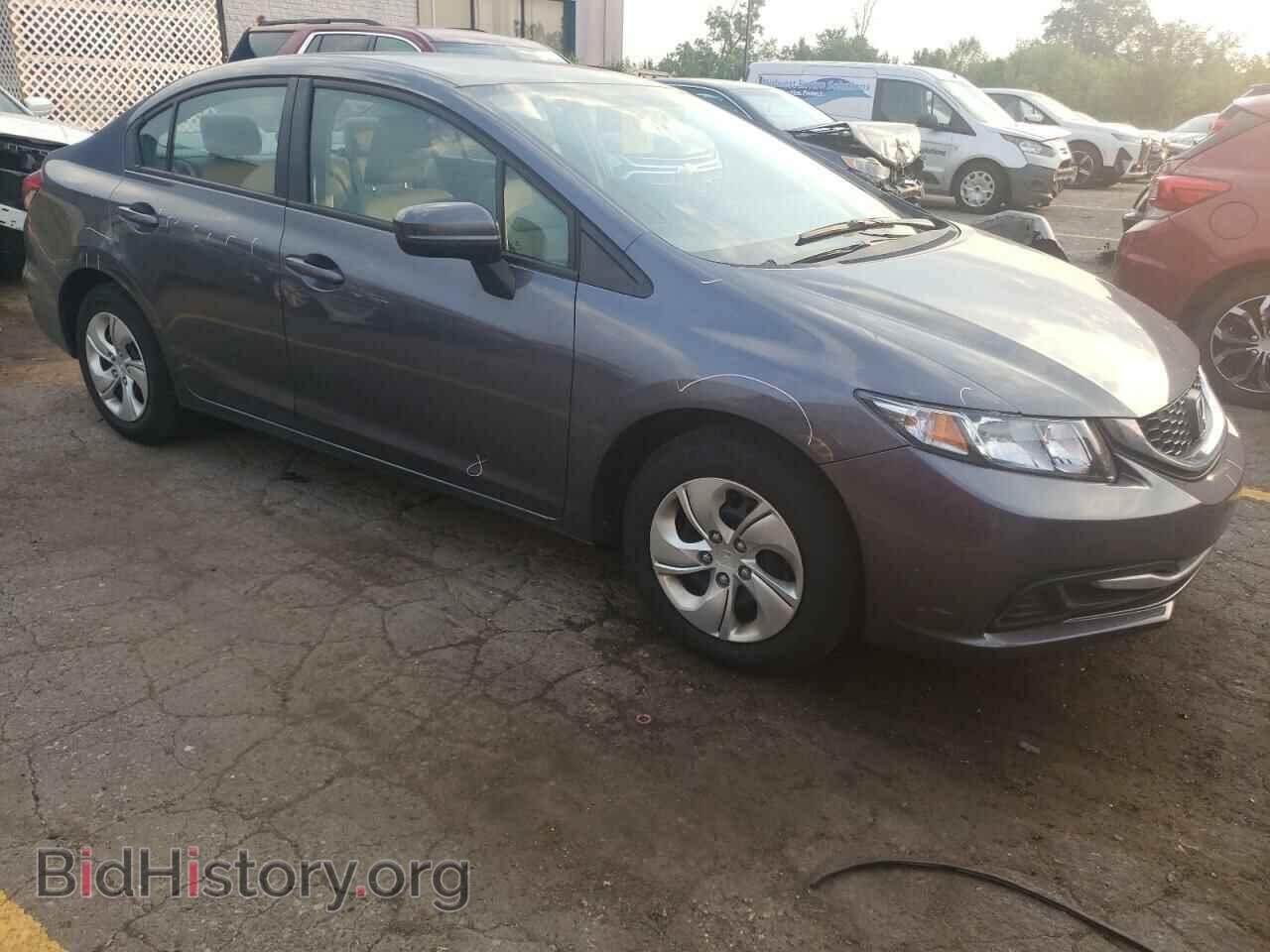 2014 HONDA CIVIC - VIN: 2HGFB2F55EH552956 - Фото 4