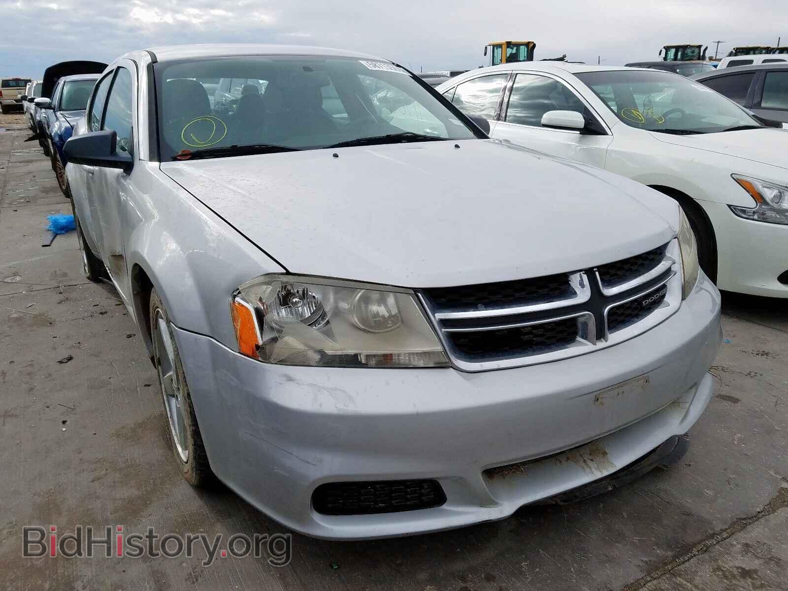 Photo 1C3CDZAB8CN141139 - DODGE AVENGER 2012
