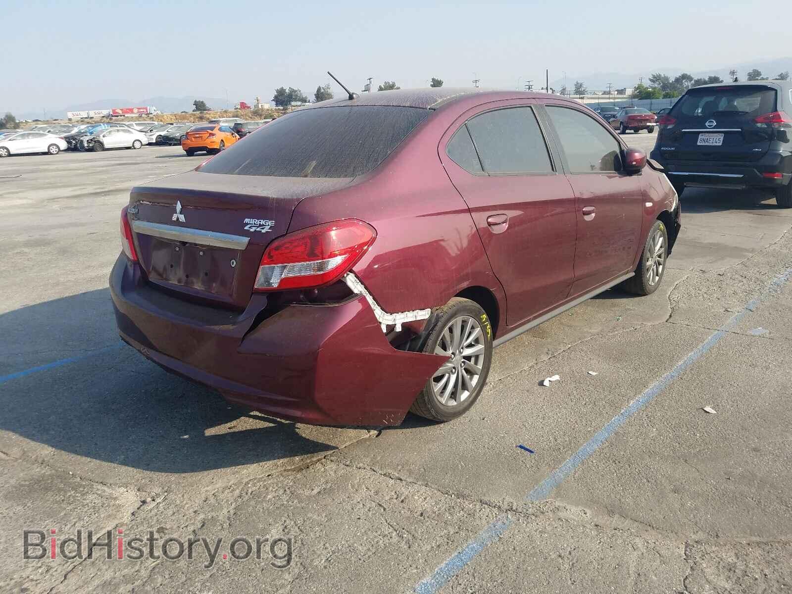 2019 MITSUBISHI MIRAGE - VIN: ML32F3FJ7KHF09022 - Фото 4
