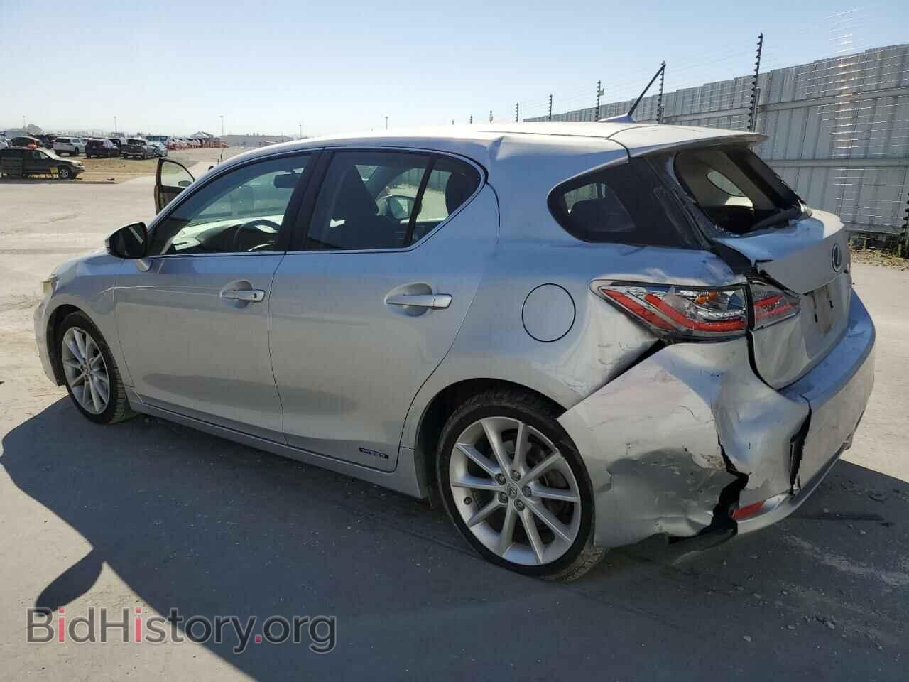 2012 LEXUS CT 200 - VIN: JTHKD5BH2C2110388 - Фото 2