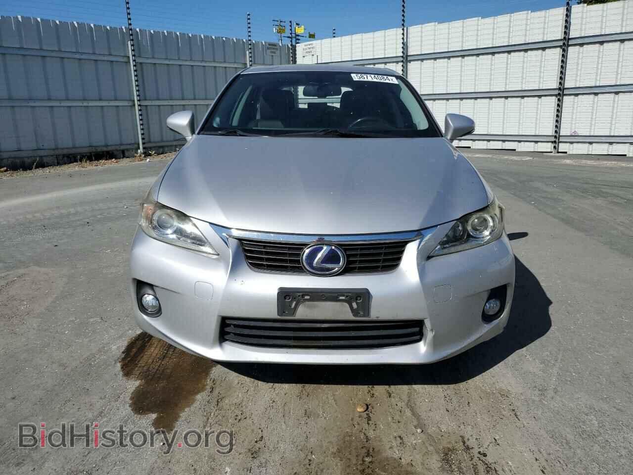 2012 LEXUS CT 200 - VIN: JTHKD5BH2C2110388 - Фото 5