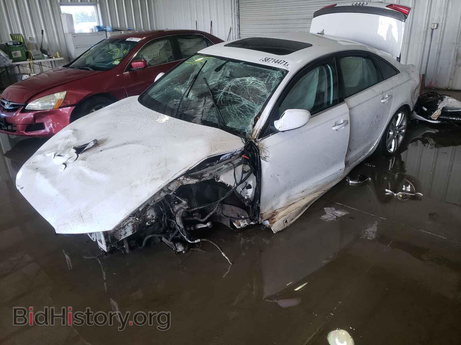 2013 AUDI A6 - VIN: WAUGGAFC0DN141500 - Фото 2