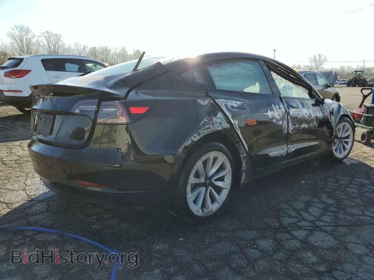 2022 TESLA MODEL 3 - VIN: 5YJ3E1EA6NF285608 - Фото 4