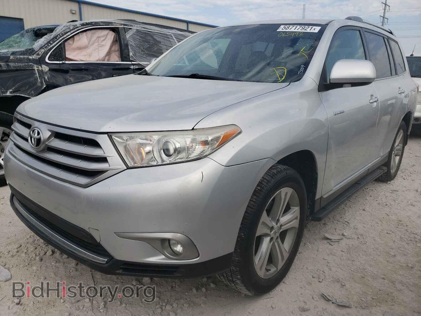 2011 TOYOTA HIGHLANDER - VIN: 5TDDK3EH2BS065492 - Фото 2