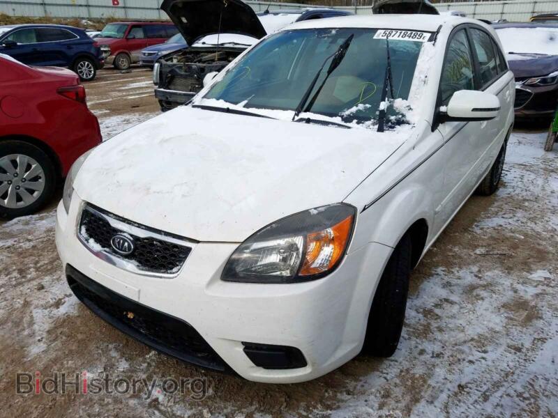 2011 Kia RIO BASE (VIN KNADH5A30B6755341) — фото 2 из 10