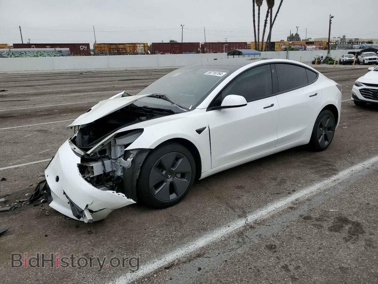 Photo 5YJ3E1EA4MF027084 - TESLA MODEL 3 2021