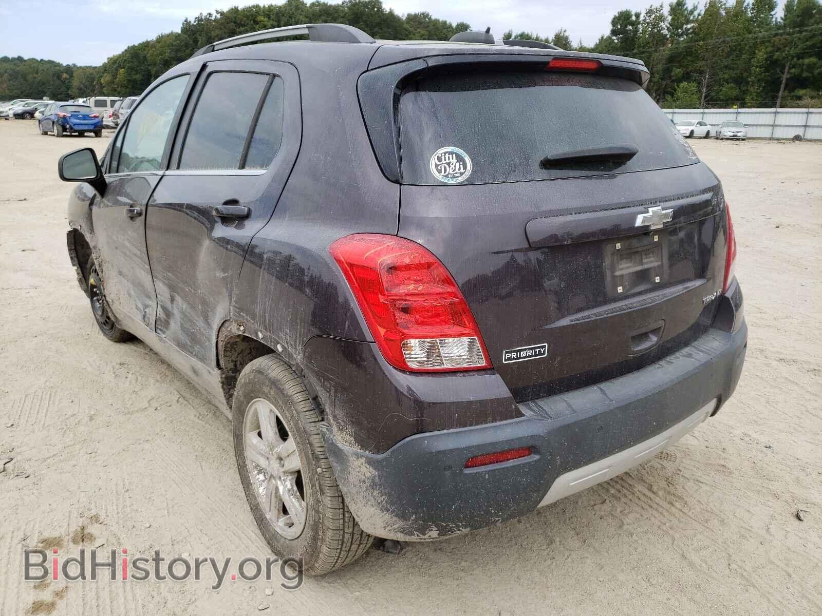 2016 CHEVROLET TRAX - VIN: 3GNCJLSB2GL116721 - Фото 3