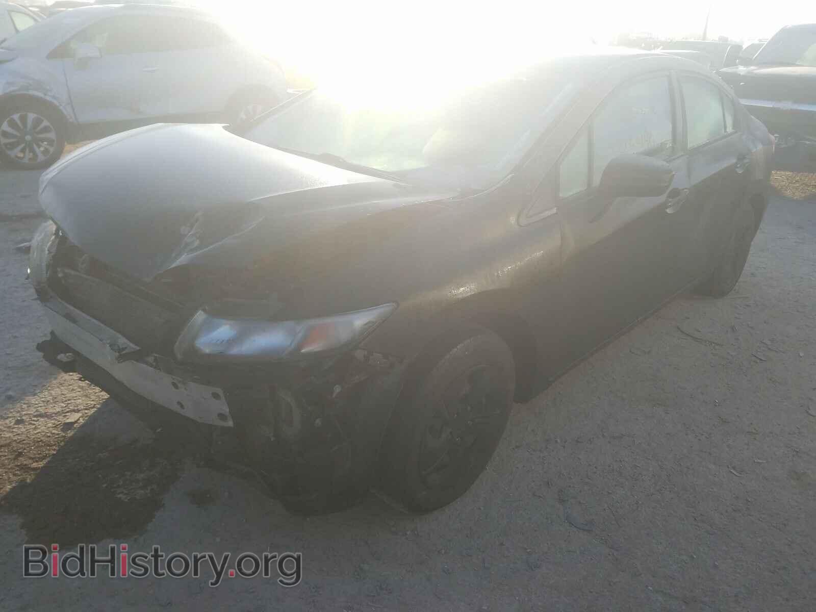 2014 HONDA CIVIC - VIN: 2HGFB2F54EH524730 - Фото 2
