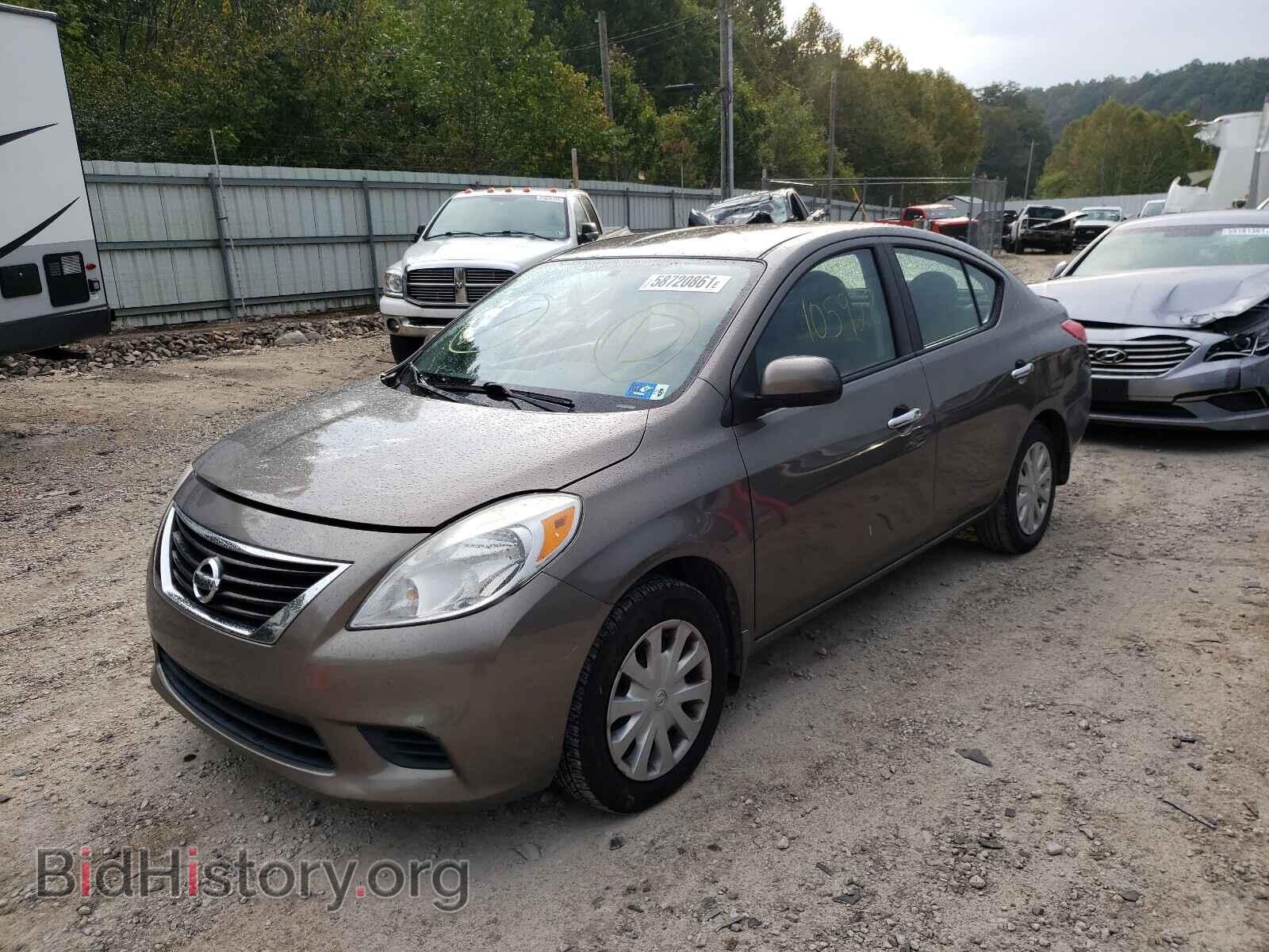 2012 NISSAN VERSA - VIN: 3N1CN7AP2CL924176 - Фото 2