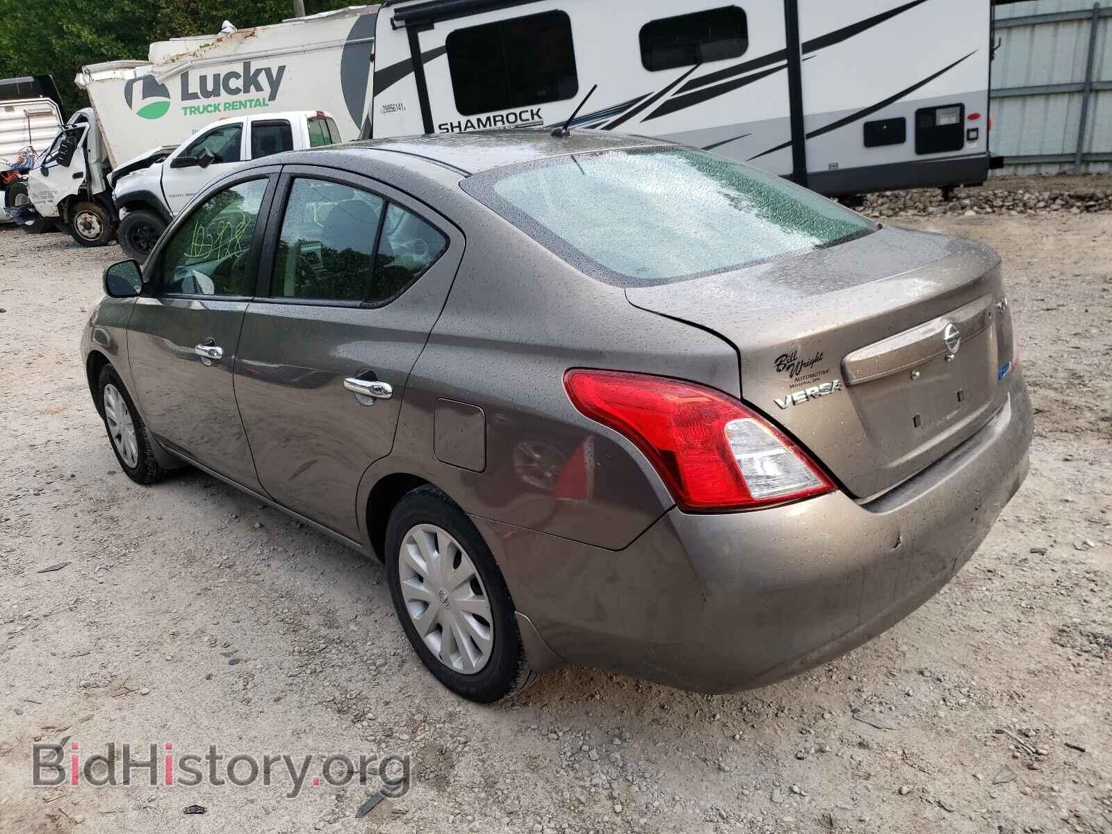 2012 NISSAN VERSA - VIN: 3N1CN7AP2CL924176 - Фото 3