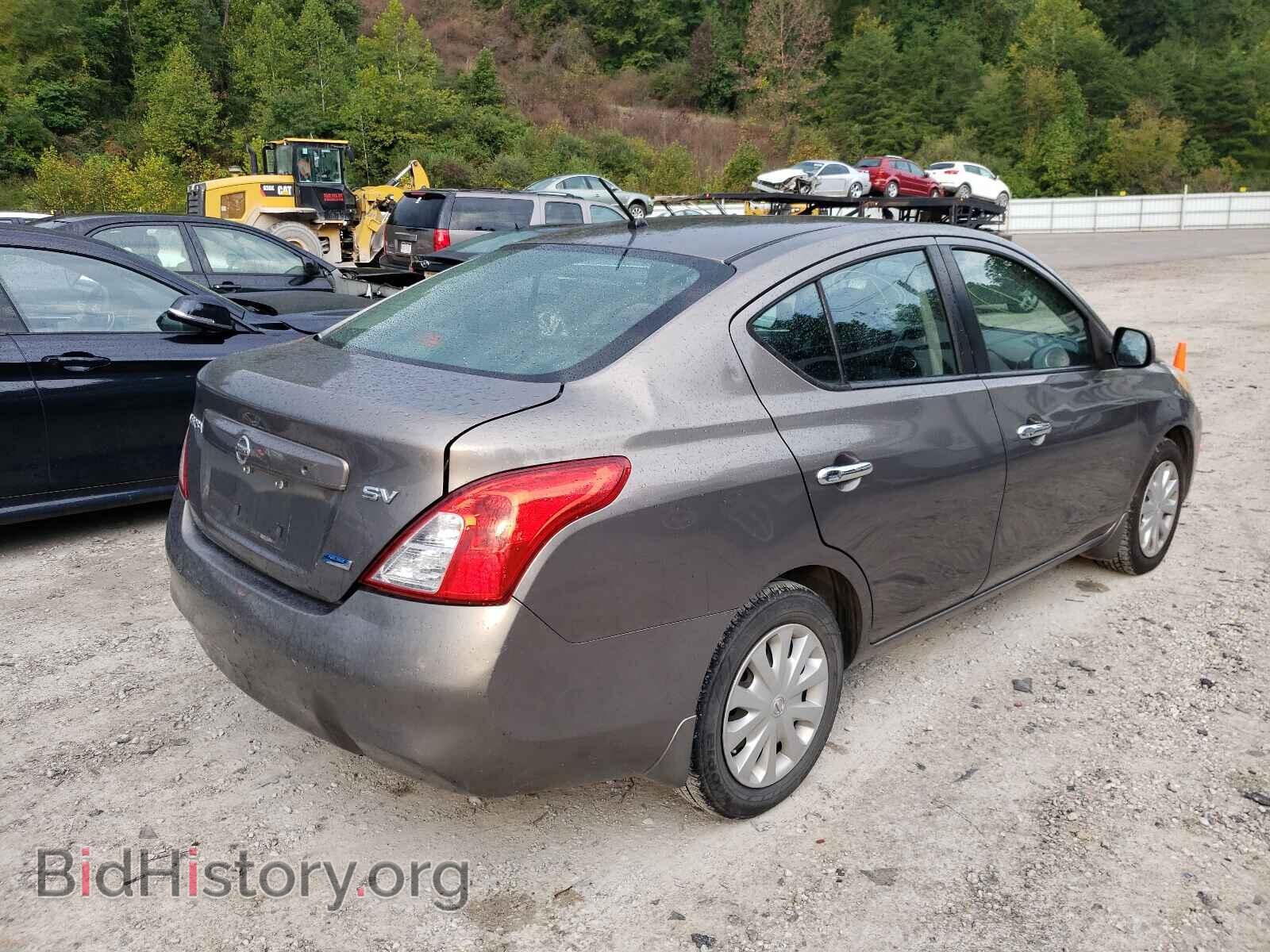2012 NISSAN VERSA - VIN: 3N1CN7AP2CL924176 - Фото 4