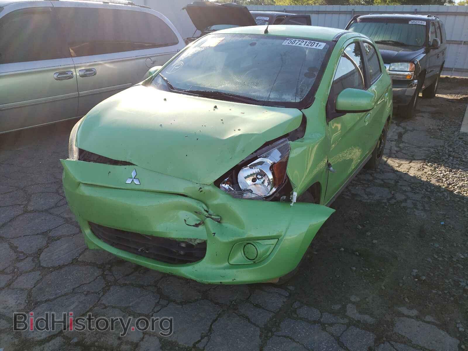 2014 MITSUBISHI MIRAGE - VIN: ML32A3HJXEH025746 - Фото 2