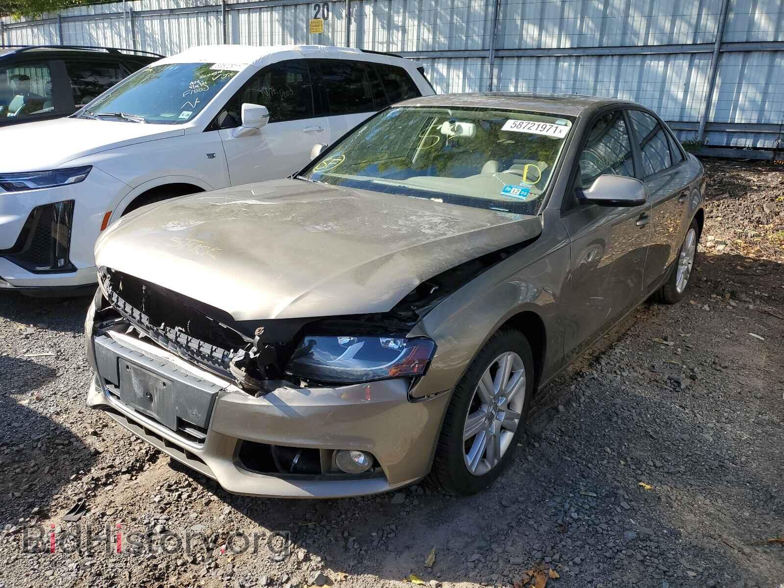 2011 AUDI A4 - VIN: WAUBFAFL6BA167634 - Фото 2