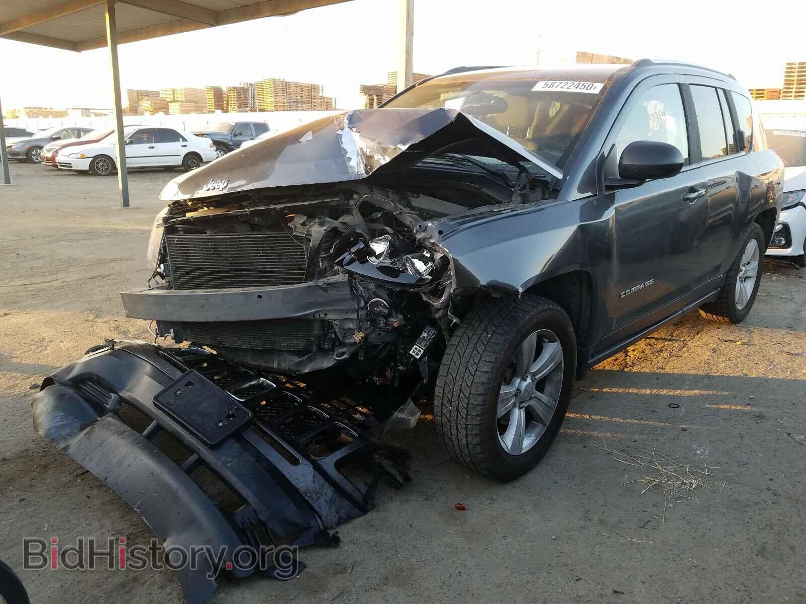 2016 JEEP COMPASS - VIN: 1C4NJDBB4GD781052 - Фото 2