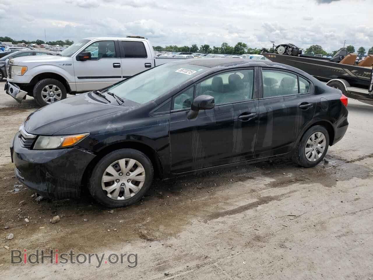 Фотография 2HGFB2F54CH597366 - HONDA CIVIC 2012