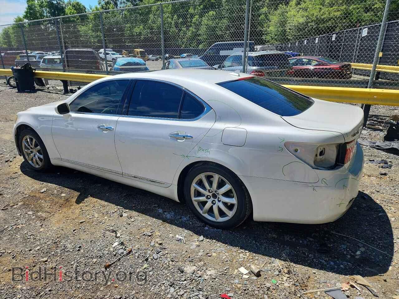 2007 LEXUS LS460 - VIN: JTHBL46F575039312 - Фото 2