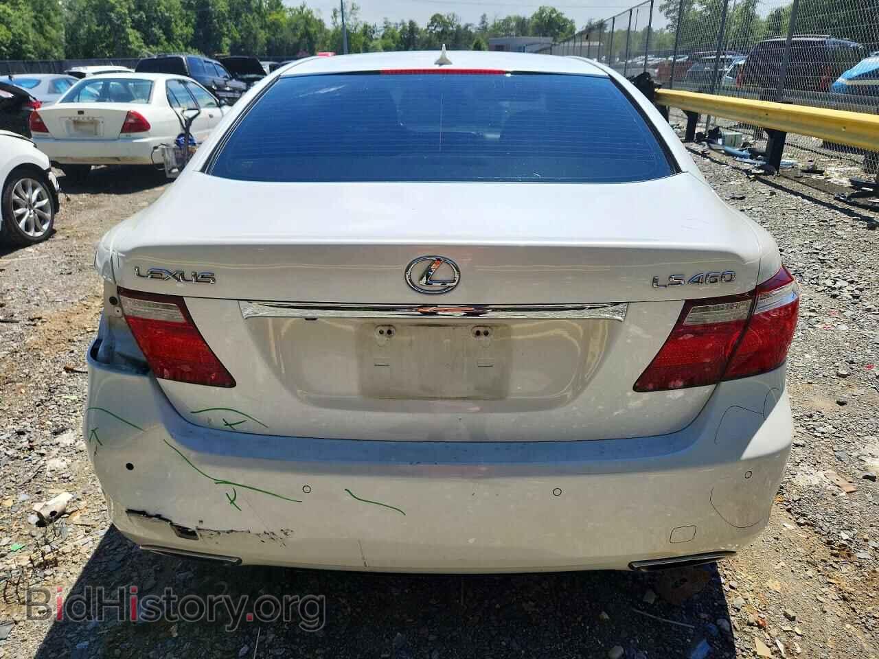 2007 LEXUS LS460 - VIN: JTHBL46F575039312 - Фото 6