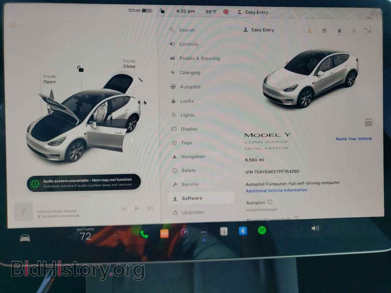 2023 TESLA MODEL Y - VIN: 7SAYGAEE7PF764290 - Фото 9