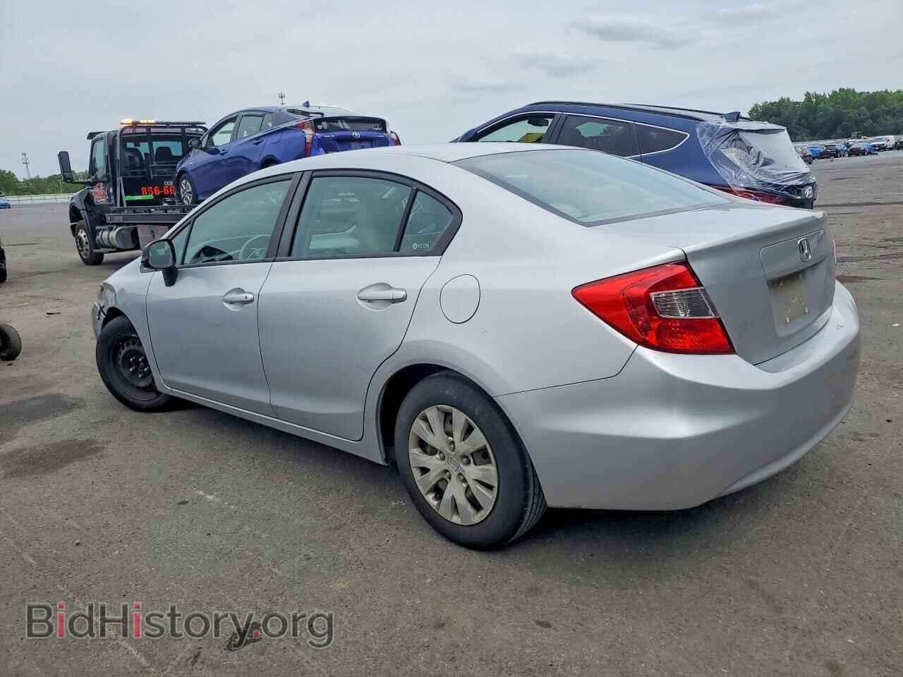 2012 HONDA CIVIC - VIN: 2HGFB2F50CH524303 - Фото 2