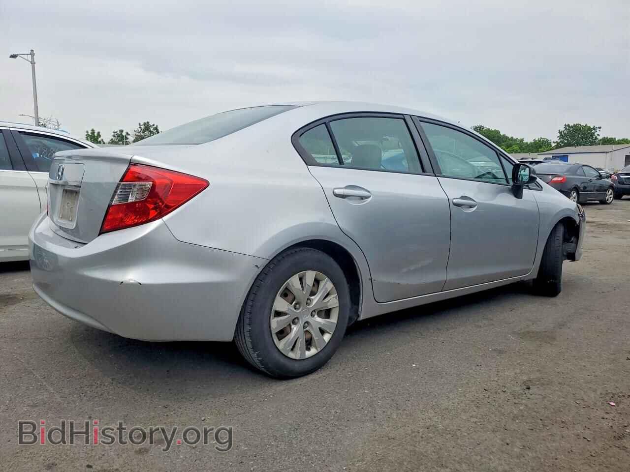 2012 HONDA CIVIC - VIN: 2HGFB2F50CH524303 - Фото 3