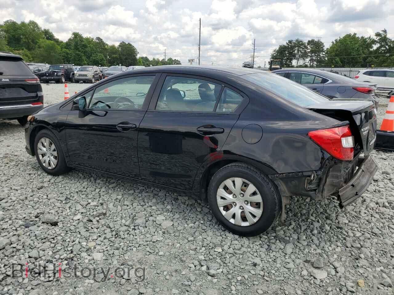 2012 HONDA CIVIC - VIN: 19XFB2F5XCE104834 - Фото 2