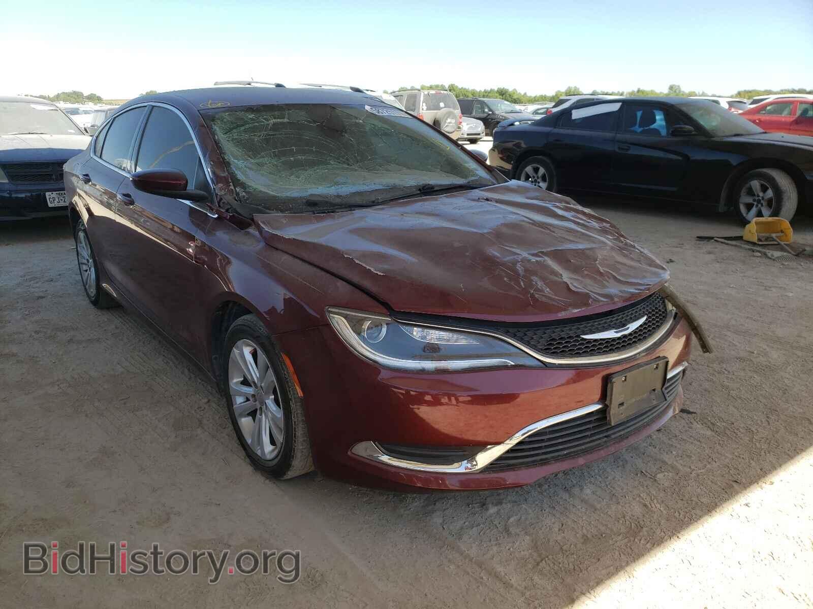 Фотография 1C3CCCAB0FN743473 - CHRYSLER 200 2015