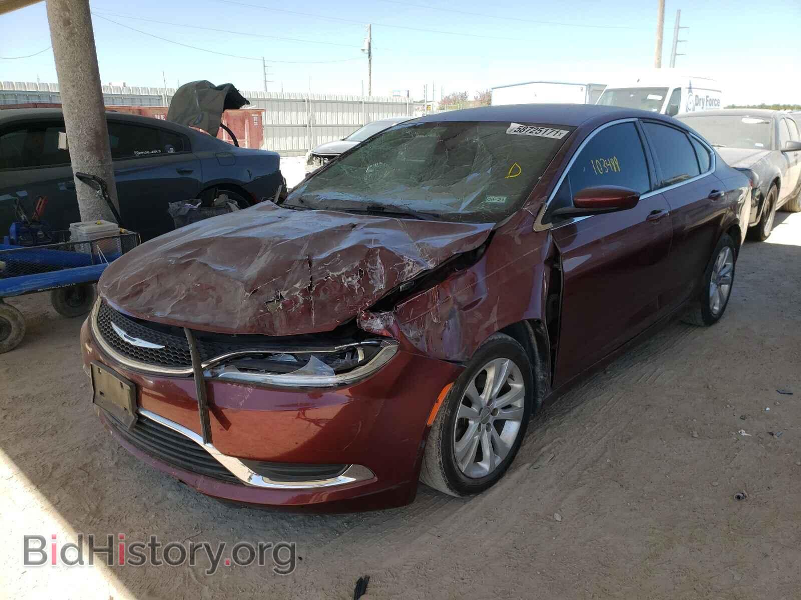 2015 CHRYSLER 200 - VIN: 1C3CCCAB0FN743473 - Photo 2