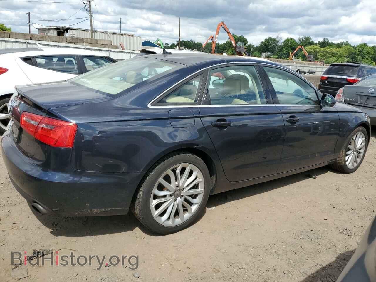 2014 AUDI A6 - VIN: WAUFFAFC6EN105200 - Фото 3
