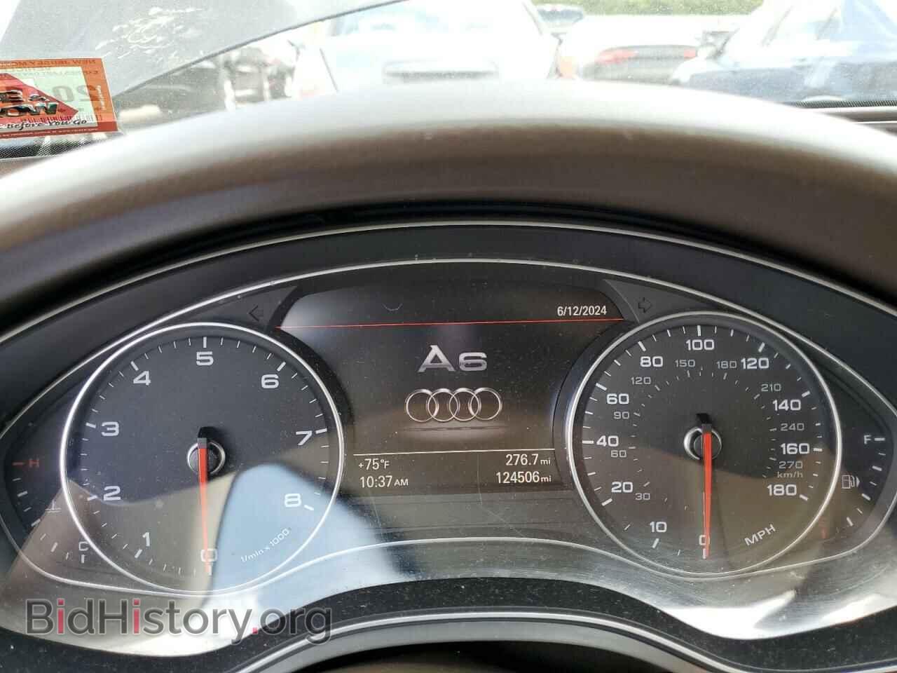 2014 AUDI A6 - VIN: WAUFFAFC6EN105200 - Фото 9