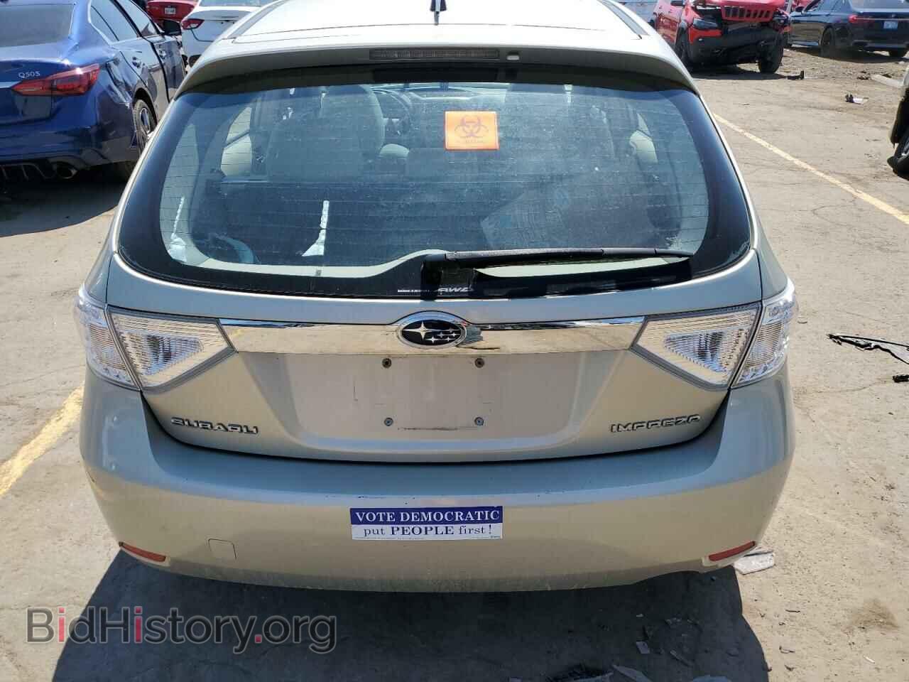 2009 SUBARU IMPREZA - VIN: JF1GH60689H819227 - Фото 6