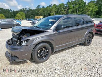 2020 Dodge JOURNEY SE, серый — VIN 3C4PDCAB6LT278087, Copart