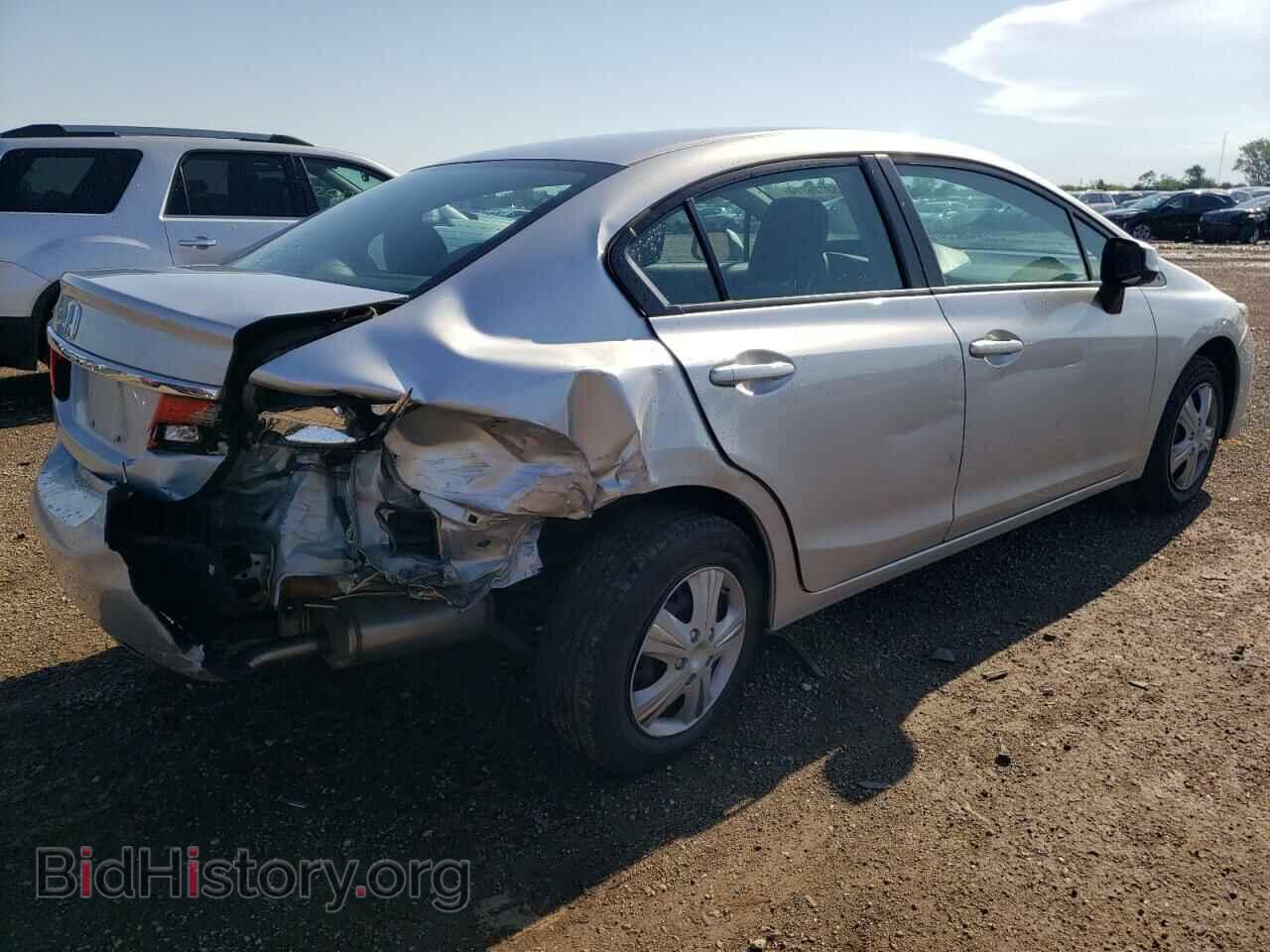 2013 HONDA CIVIC - VIN: 2HGFB2F53DH591799 - Фото 3