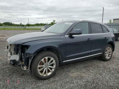 2014 Audi Q5 Premium Plus, синий — VIN WA1LFCFP2EA007464, Copart