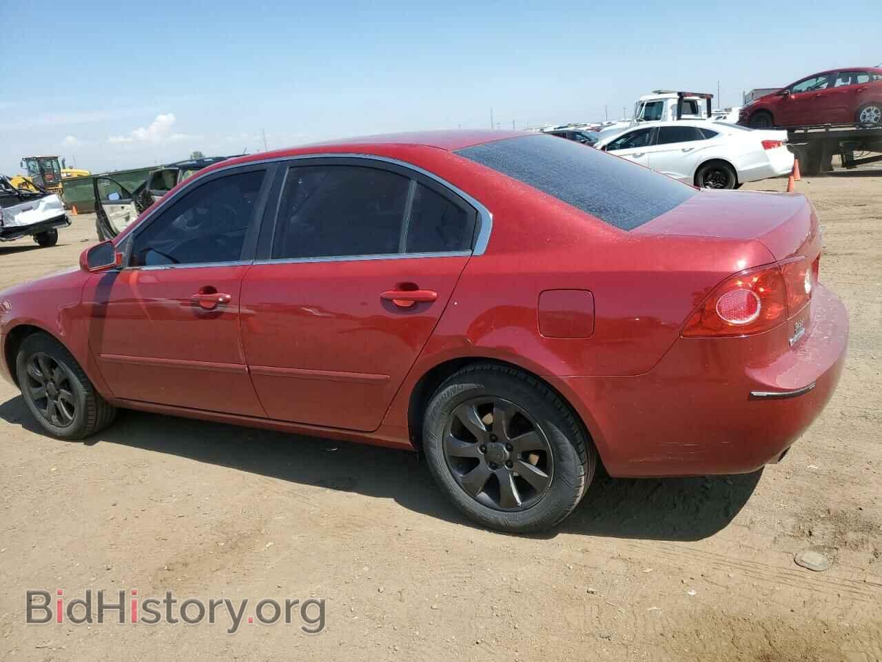 2008 KIA OPTIMA - VIN: KNAGE124X85260357 - Фото 2